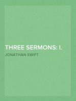 Three Sermons: I. On mutual subjection. II. On conscience. III. On the Trinity