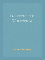 La Liberté et le Déterminisme