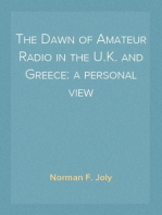 The Dawn of Amateur Radio in the U.K. and Greece