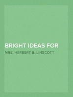 Bright Ideas for Entertaining