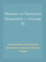 Memoirs of Napoleon Bonaparte — Volume 15