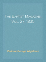 The Baptist Magazine, Vol. 27, 1835