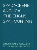 Spadacrene Anglica
The English Spa Fountain