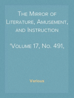 The Mirror of Literature, Amusement, and Instruction
Volume 17, No. 491, May 28, 1831