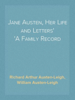 Jane Austen, Her Life and Letters
A Family Record