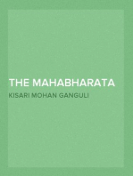 The Mahabharata of Krishna-Dwaipayana Vyasa Translated into English Prose 
Virata Parva