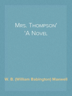 Mrs. Thompson
A Novel