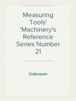 Measuring Tools
Machinery's Reference Series Number 21