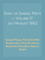 Diary of Samuel Pepys — Volume 17