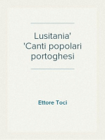 Lusitania
Canti popolari portoghesi