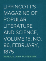 Lippincott's Magazine of Popular Literature and Science, Volume 15, No. 86, February, 1875