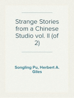 Strange Stories from a Chinese Studio vol. II (of 2)