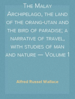 The Malay Archipelago, the land of the orang-utan and the bird of paradise; a narrative of travel, with studies of man and nature — Volume 1