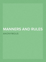 Manners and Rules of Good Society
Or Solecisms to be Avoided