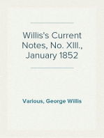 Willis's Current Notes, No. XIII., January 1852