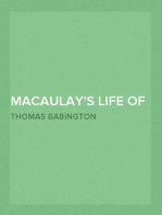 Macaulay's Life of Samuel Johnson
With a Selection from his Essay on Johnson