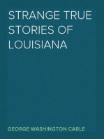 Strange True Stories of Louisiana