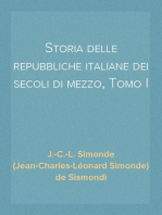 Storia delle repubbliche italiane dei secoli di mezzo, Tomo I