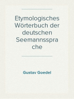 Etymologisches Wörterbuch der deutschen Seemannssprache