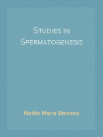 Studies in Spermatogenesis
Part I
