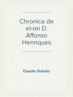 Chronica de el-rei D. Affonso Henriques