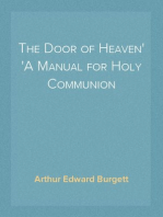 The Door of Heaven
A Manual for Holy Communion