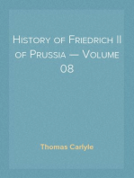 History of Friedrich II of Prussia — Volume 08