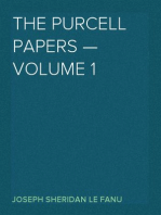 The Purcell Papers — Volume 1