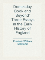 Domesday Book and Beyond
Three Essays in the Early History of England