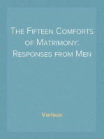 The Fifteen Comforts of Matrimony: Responses from Men