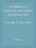 The Mirror of Literature, Amusement, and Instruction
Volume 17, No. 494, June 18, 1831