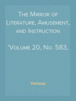 The Mirror of Literature, Amusement, and Instruction
Volume 20, No. 583, December 29, 1832