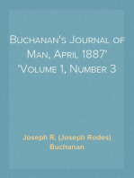 Buchanan's Journal of Man, April 1887
Volume 1, Number 3