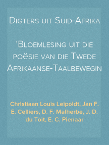 Digters Uit Suid Afrika Bloemlesing Uit Die Poësie Van Die Twede Afrikaanse Taalbeweging By Christiaan Louis Leipoldt Jan F E Celliers And D F - 