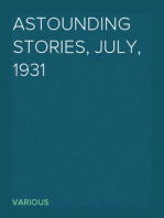 Astounding Stories, July, 1931
