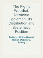 The Pigmy Woodrat, Neotoma goldmani, Its Distribution and Systematic Position