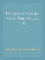 Histoire de France - Moyen Âge; (Vol. 2 / 10)
