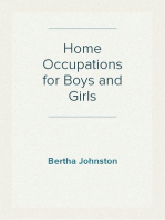 Home Occupations for Boys and Girls
