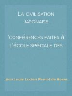 La civilisation japonaise
conférences faites à l'école spéciale des langues orientales