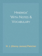 Hinemoa
With Notes & Vocabulary