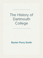 The History of Dartmouth College