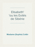 Elisabeth
ou les Exilés de Sibérie