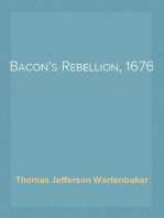 Bacon's Rebellion, 1676