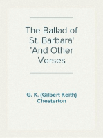 The Ballad of St. Barbara
And Other Verses