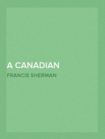 A Canadian Calendar: XII Lyrics