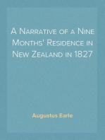 A Narrative of a Nine Months' Residence in New Zealand in 1827