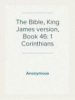 The Bible, King James version, Book 46: 1 Corinthians