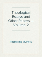 Theological Essays and Other Papers — Volume 2