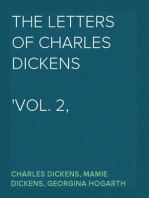 The Letters of Charles Dickens
Vol. 2, 1857-1870