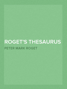 Roget S Thesaurus Of English Words And Phrases By Peter Mark Roget Ebook Scribd
